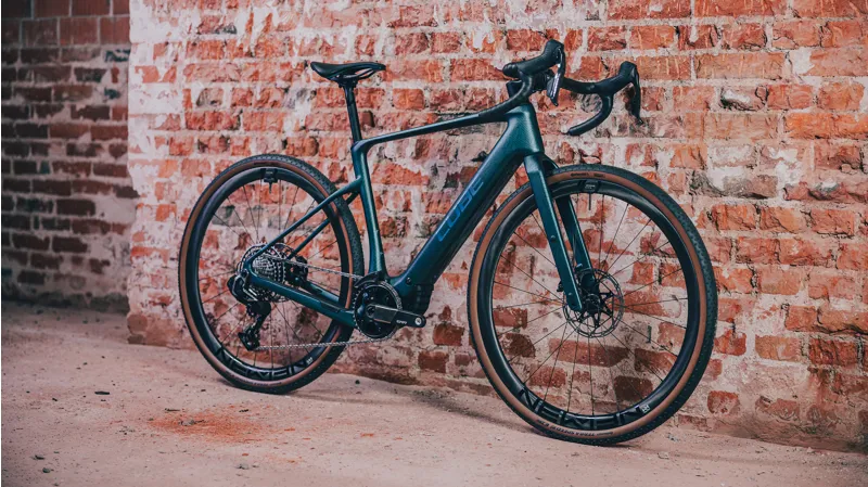 Cube Nuroad Hybrid C:62 SLT 400X 2026 Electric Gravel Bike - Royalgreen/Crisscross-8