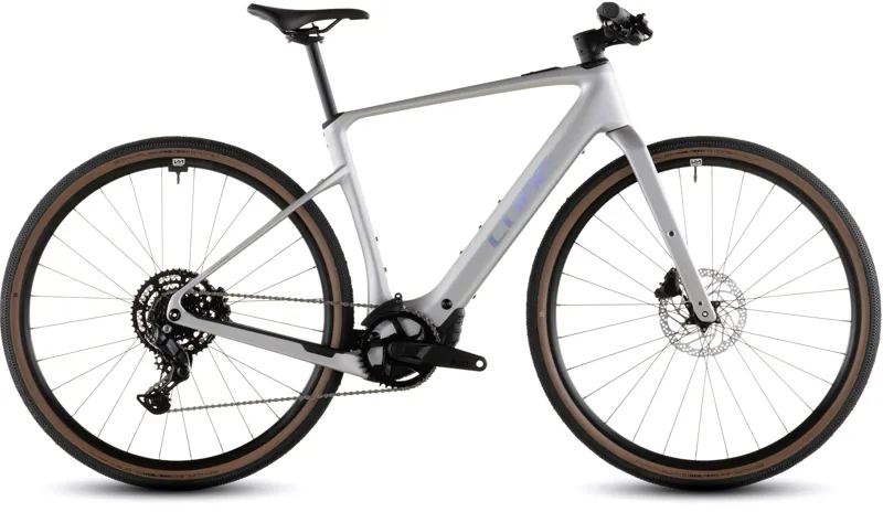 Cube Nulane Hybrid C:62 Race 400X 2026 Electric Gravel Bike -Sleekgrey/Prism