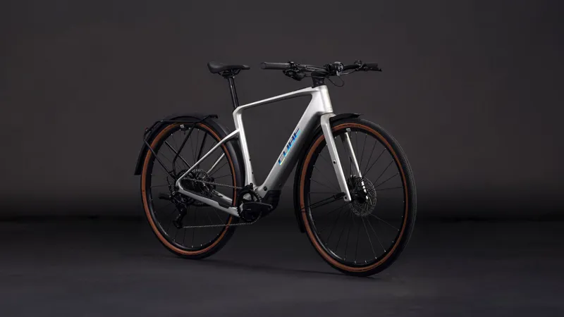 Cube Nulane Hybrid C:62 Race 400X FE 2026 Electric Flat Bar Bike - Sleekgrey/Prism-1