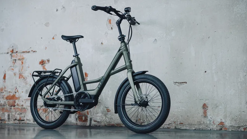 Cube Compact Hybrid Comfort 545wh 2026 Electric Hybrid Bike - Reedgreen-7