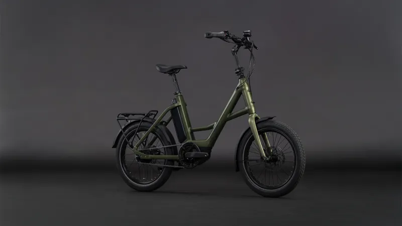 Cube Compact Hybrid Comfort 545wh 2026 Electric Hybrid Bike - Reedgreen-1
