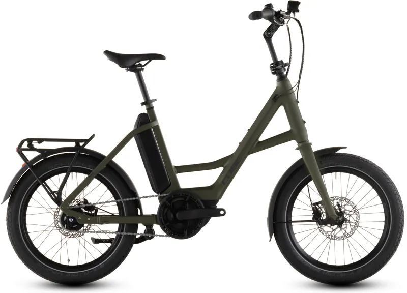 Cube Compact Hybrid Comfort 545wh 2026 Electric Hybrid Bike - Reedgreen