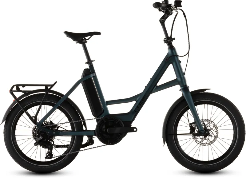 Cube Compact Hybrid 545wh 2026 Electric Hybrid Bike - Royalgreen