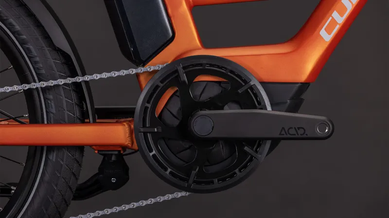 Cube Compact Hybrid 545wh 2026 Electric Hybrid Bike - Rustorange-4