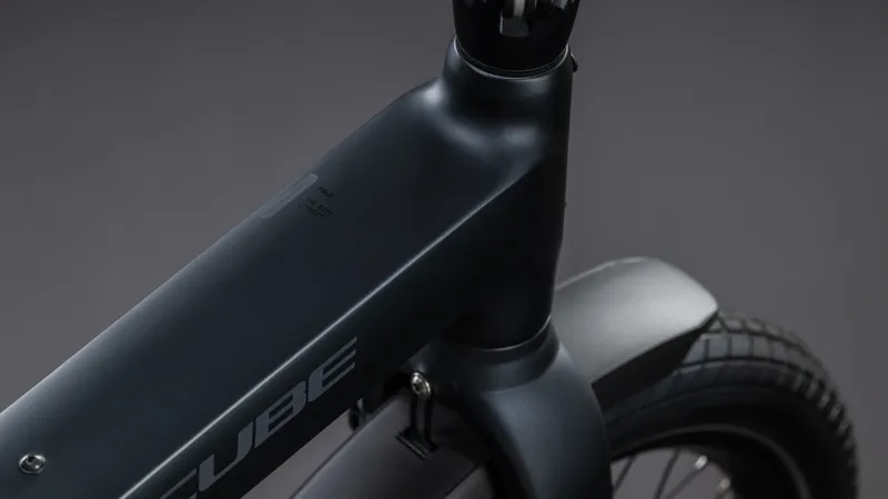 Cube Fold Hybrid 545wh 2026 Folding Electric Bike - Coal/Reflex-1