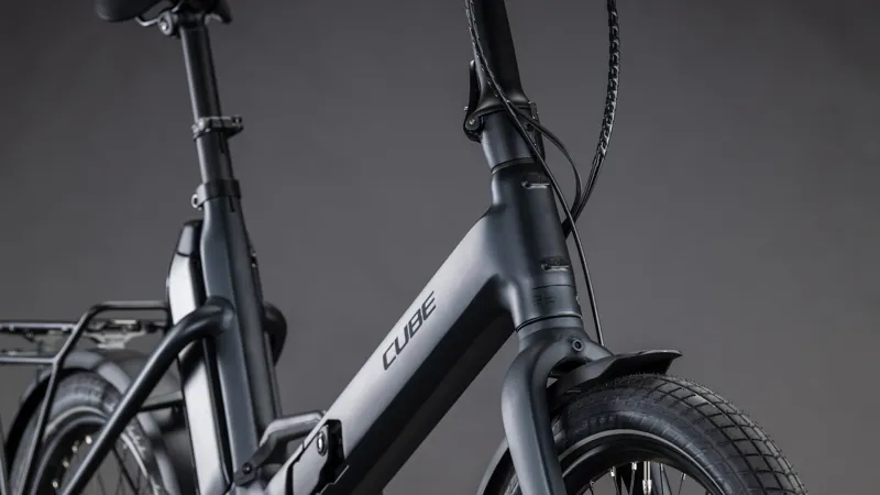Cube Fold Hybrid 545wh 2026 Folding Electric Bike - Coal/Reflex-4