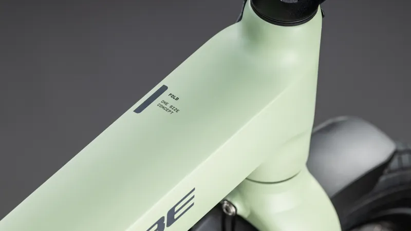 Cube Fold Hybrid 545wh 2026 Folding Electric Bike - Pea/Reflex-1