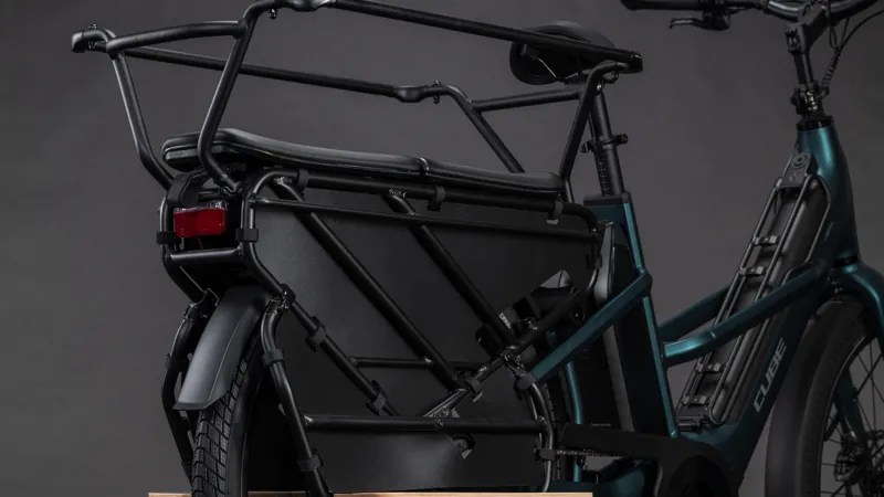 Cube Longtail Hybrid Family 800wh 2026 Electric Hybrid Bike - Royalgreen/Black-4