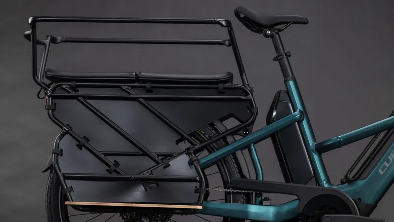 Cube Longtail Hybrid Family 800wh 2026 Electric Hybrid Bike - Royalgreen/Black-5