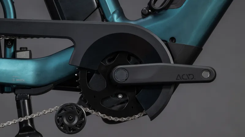 Cube Longtail Hybrid Family 800wh 2026 Electric Hybrid Bike - Royalgreen/Black-6