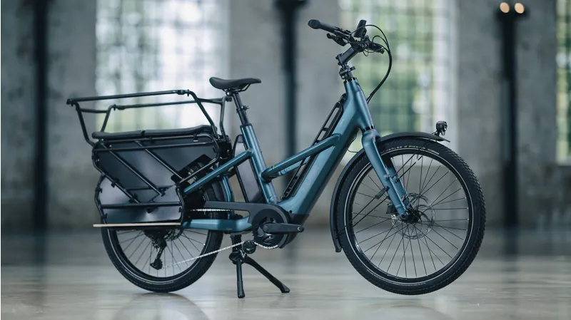 Cube Longtail Hybrid Family 800wh 2026 Electric Hybrid Bike - Royalgreen/Black-8