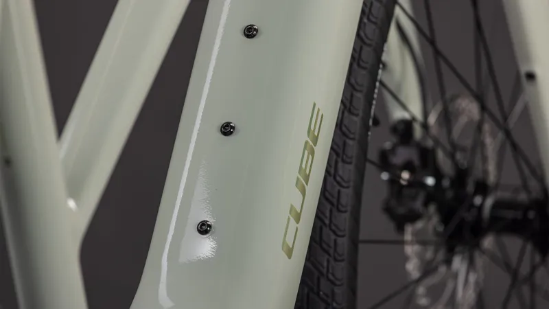 Cube Editor Hybrid SLX 400X Trapeze 2026 Electric Hybrid Bike - Reedbeige/Chrome-3