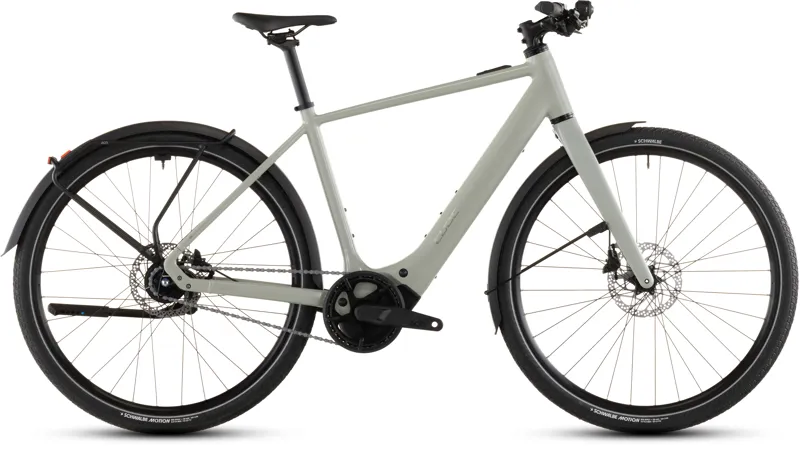 Cube Editor Hybrid SLX 400X FE 2026 Electric Hybrid Bike - Reedbeige/Chrome