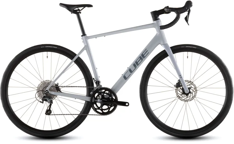 Cube Attain Race 2026 Endurance Road Bike - Foggrey/Shift