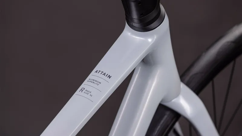 Cube Attain Race 2026 Endurance Road Bike - Foggrey/Shift-2