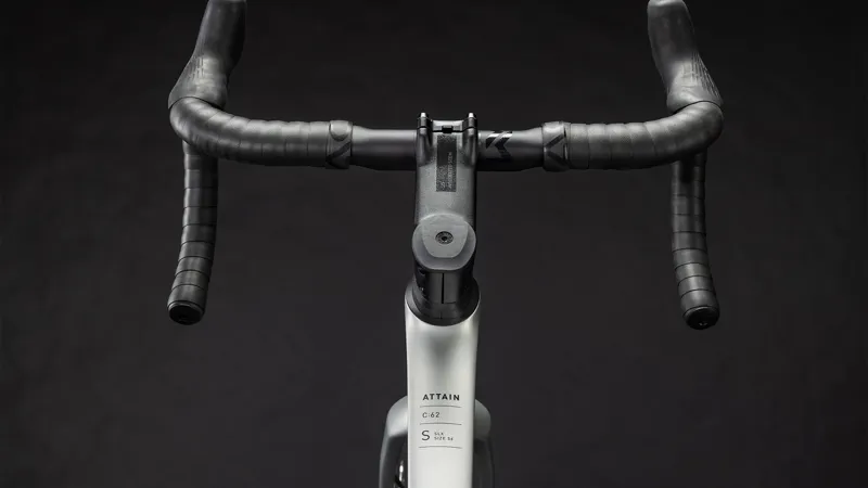 Cube Attain C:62 SLX 2026 Carbon Road Bike - Sleek Grey/Prism-3