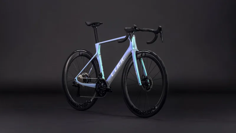 Cube Agree C:62 SLT 2026 Carbon Road Bike - Green Fusion/White-1