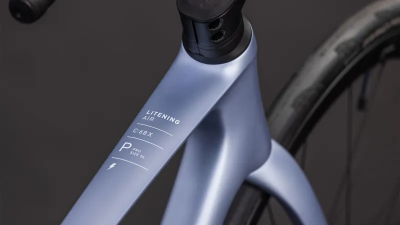 Cube Litening Air C:68X Pro 2026 Carbon Road Bike - Skyscraper/White-2