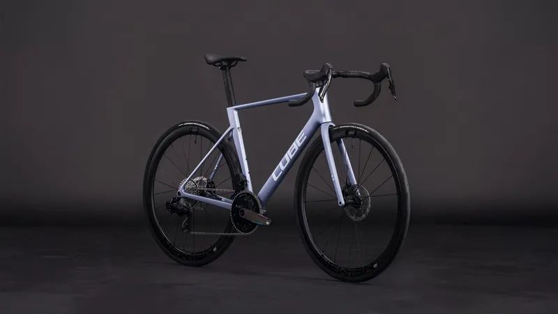 Cube Litening Air C:68X Pro 2026 Carbon Road Bike - Skyscraper/White-1