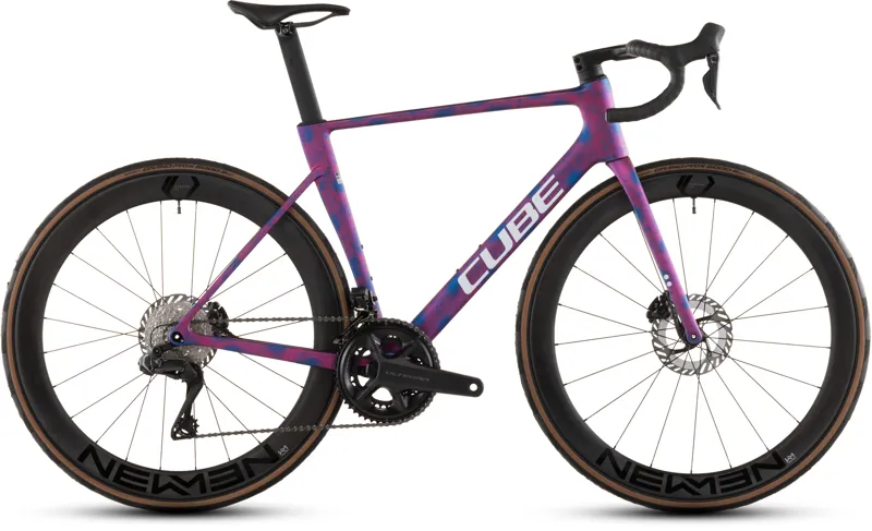 Cube Litening Air C:68X Race 2026 Carbon Road Bike - Dazzlepink/Blue