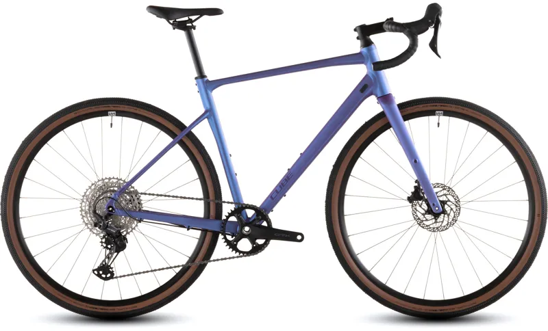 Cube Nuroad EX 2026 Gravel Road Bike - Blueiris/Lilac