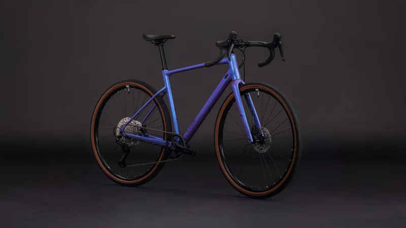 Cube Nuroad EX 2026 Gravel Road Bike - Blueiris/Lilac-1