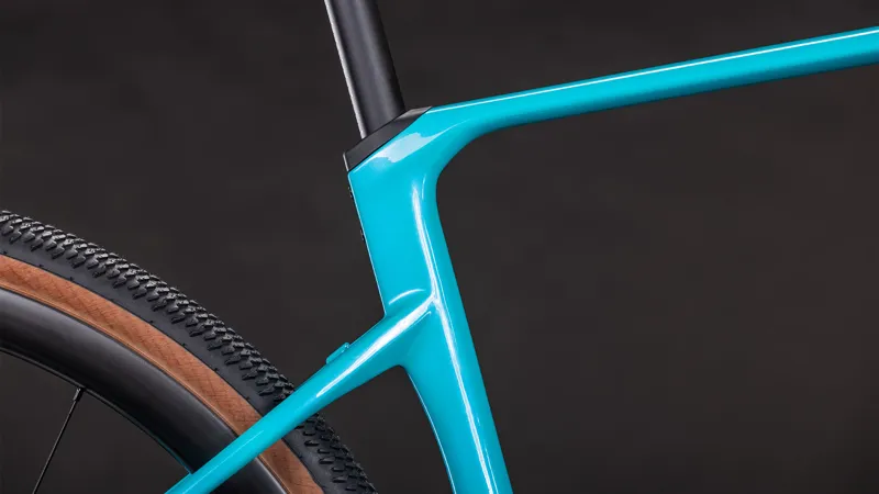 Cube Nuroad C:62 Pro 2026 Carbon Gravel Road Bike - Swimmingpool/Black-2