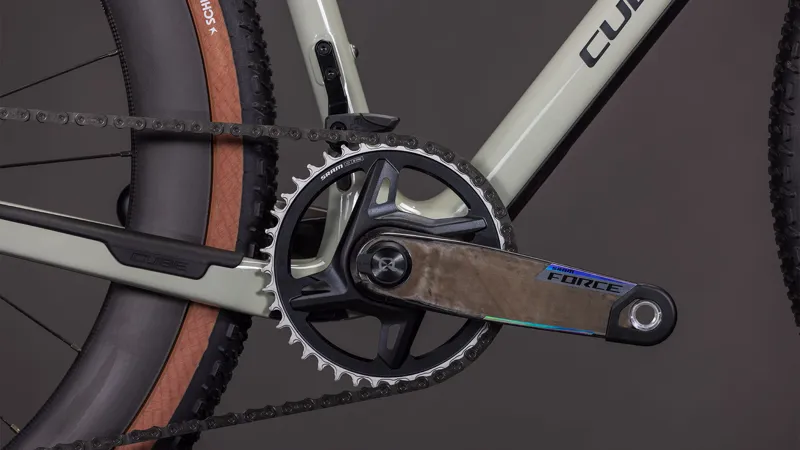 Cube Nuroad C:62 SLX 2026 Carbon Gravel Road Bike - Reedbeige/Chrome-4