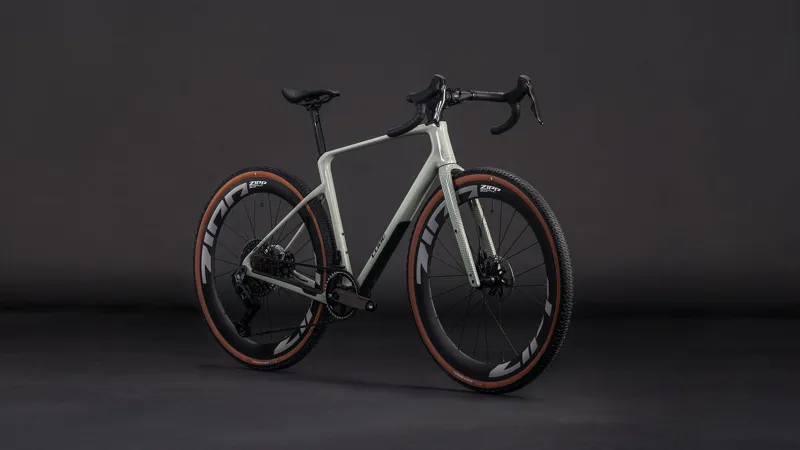 Cube Nuroad C:62 SLX 2026 Carbon Gravel Road Bike - Reedbeige/Chrome-1