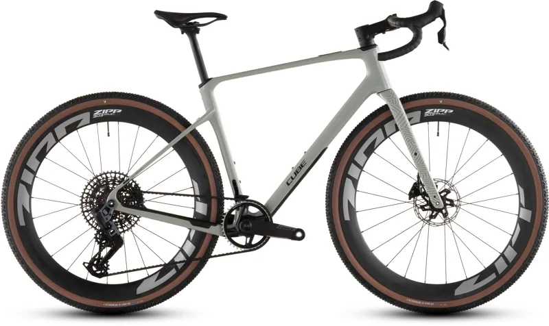 Cube Nuroad C:62 SLX 2026 Carbon Gravel Road Bike - Reedbeige/Chrome