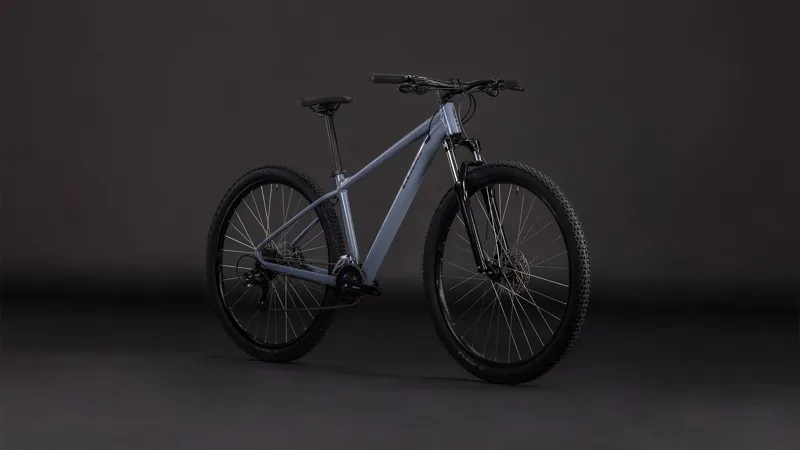 Cube Aim One 27.5/29er 2026 Hardtail Mountain Bike - Smoke/Black-1