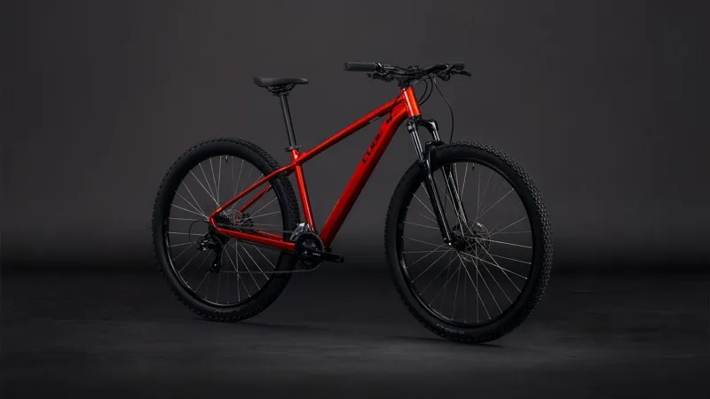 Cube Aim One 27.5/29er 2026 Hardtail Mountain Bike - Sundowner/Black-1