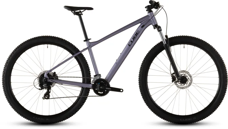 Cube Aim One 27.5/29er 2026 Hardtail Mountain Bike - Lightpurple/Chrome