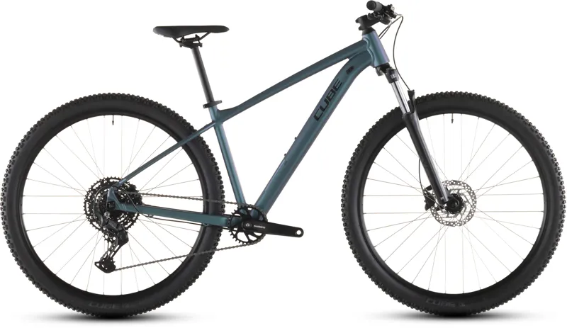 Cube Aim Pro 27.5/29er 2026 Hardtail Mountain Bike - Smaragdgrey/Prism