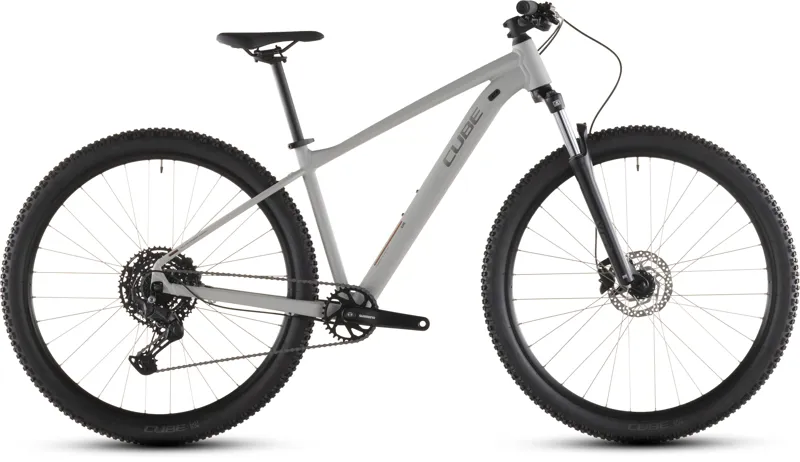 Cube Aim Pro 27.5/29er 2026 Hardtail Mountain Bike - Greige/Titan