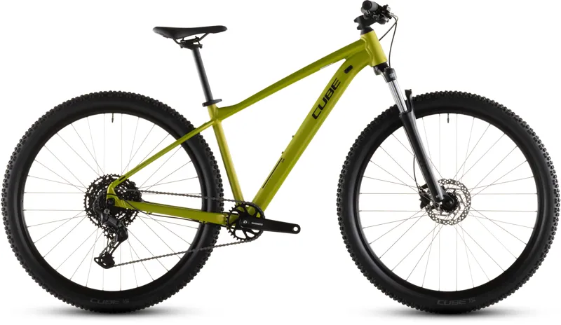 Cube Aim Pro 27.5/29er 2026 Hardtail Mountain Bike - Lizard/Black
