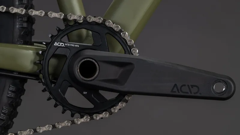 Cube Aim SLX 27.5/29er 2026 Hardtail Mountain Bike - Dustyolive/Gold-5