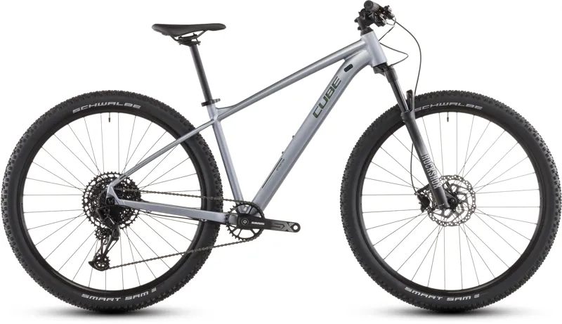 Cube Attention SLX 27.5/29er 2026 Hardtail Mountain Bike - Slategrey/Black