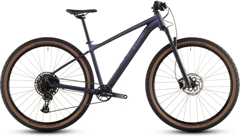 Cube Attention SLX 27.5/29er 2026 Hardtail Mountain Bike - Purplegalaxy/Black