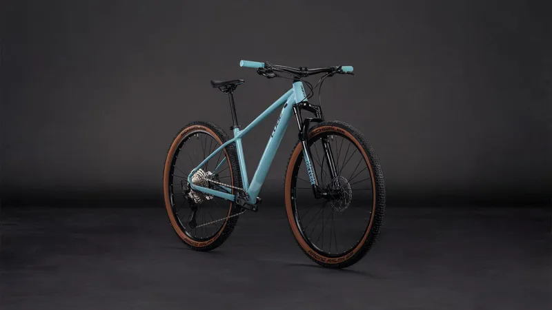 Cube Reaction SLX 27.5/29er 2026 Hardtail Mountain Bike - Tealgrey/Black-1