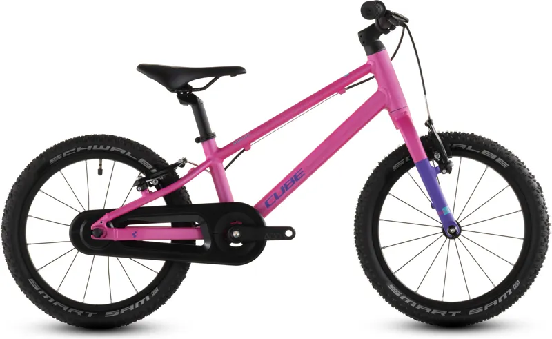 Cube Numove 160 16w 2026 Kids Bike - Fucsia/Plum