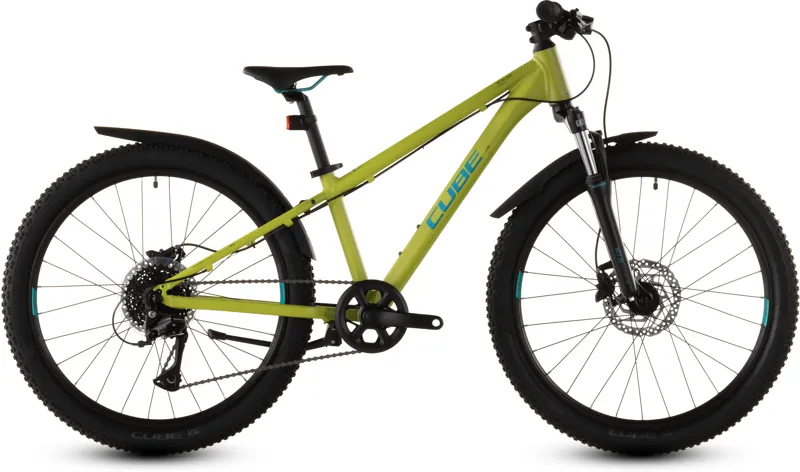 Cube Acid 240 Disc FE 2026 Kids Mountain Bike - Lizard/Blue