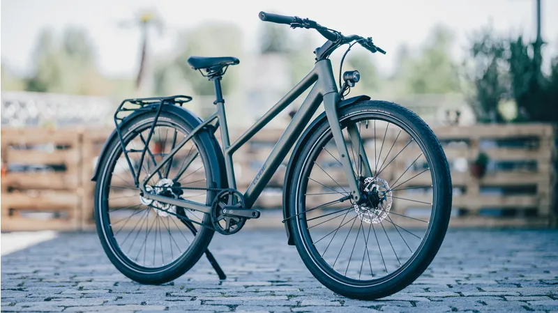 Cube Editor ONE FE Trapeze 2026 Hybrid Bike - Reedgreen/Black-6