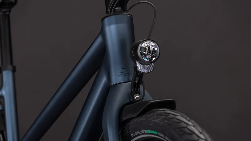 Cube Editor Pro FE Trapeze 2026 Hybrid Bike - Mineralblue/Chrome-5