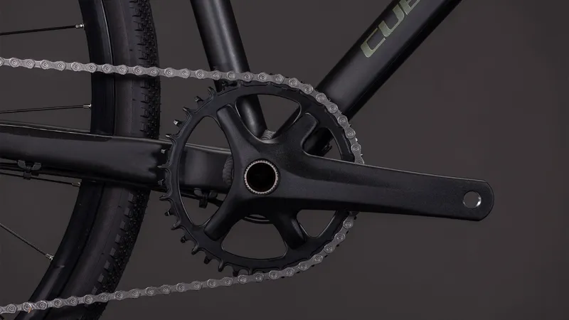 Cube Nulane Pro 2026 Flat Bar Gravel Bike - Grey/Chrome-4