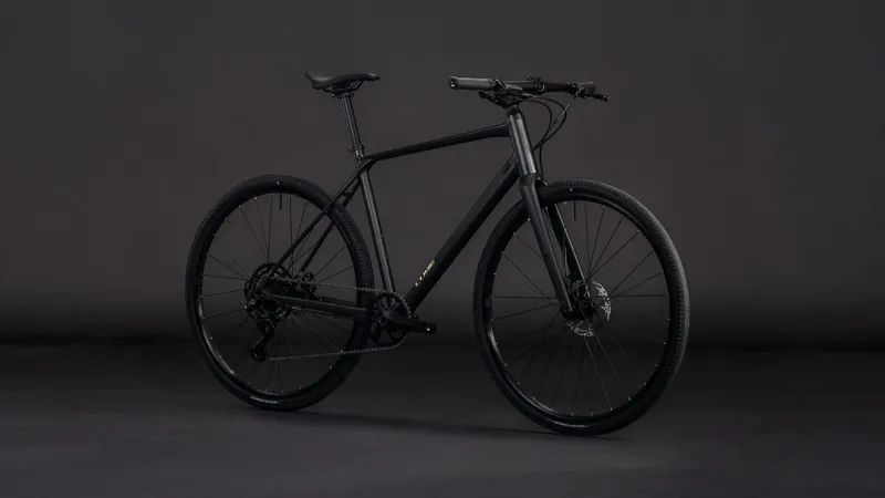 Cube Nulane Pro 2026 Flat Bar Gravel Bike - Grey/Chrome-1