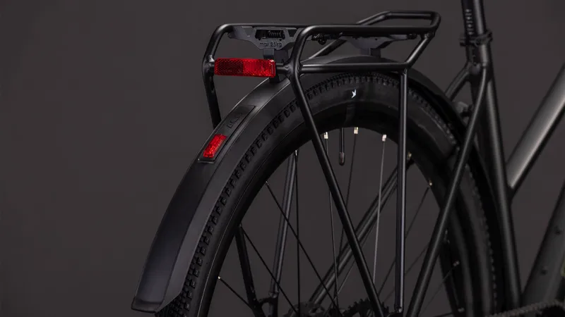 Cube Nulane Pro FE Trapeze 2026 Flat Bar Gravel Bike - Grey/Chrome-3