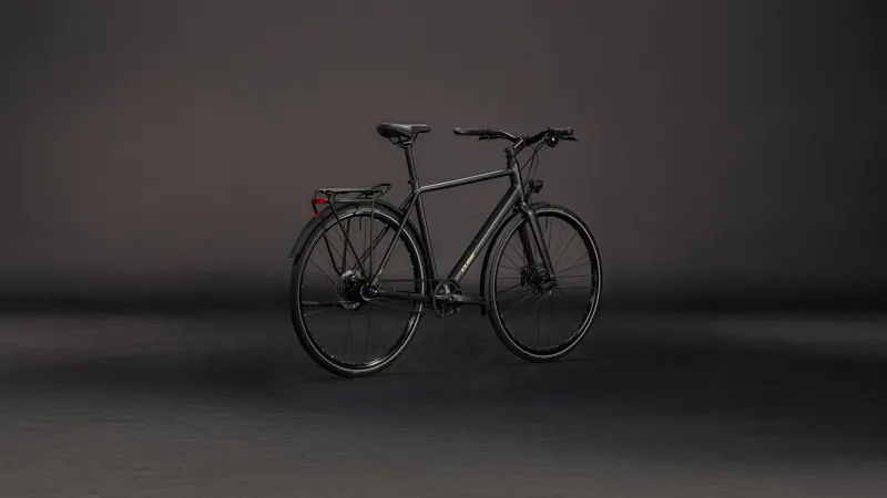 Cube Nulane Comfort EXC FE 2026 Flat Bar Gravel Bike - Grey/Chrome-1