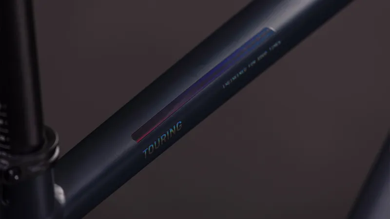 Cube Touring One 2026 Hybrid Bike - Night/Chrome-3