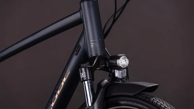 Cube Touring One 2026 Hybrid Bike - Night/Chrome-5